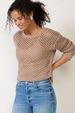 Cala Shimmer Crochet Sweater