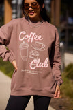 Coffee Club Mocha Graphic Sweatshirt