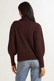Kenzie Balloon Turtleneck Pullover