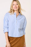 Aiden Crop Shirt