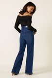 Petite Evie High Rise Slim Bootcut Jean