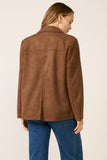 Salie Faux Suede Jacket