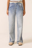 Miramar Terry Wide Leg Track Pant