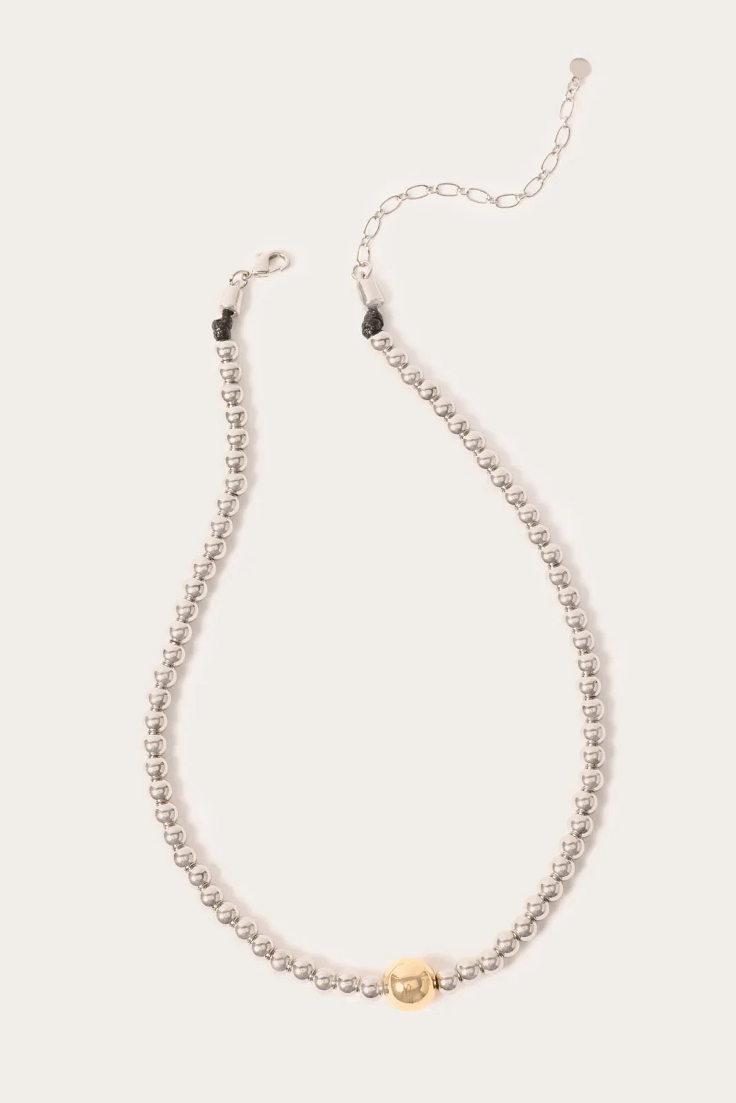Vada TwoTone Bead Necklace