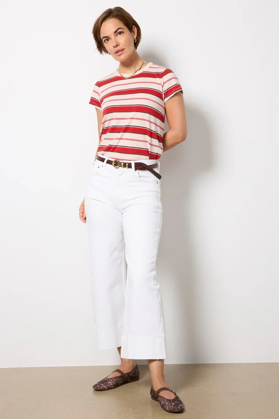 The Slub Stripe Tee