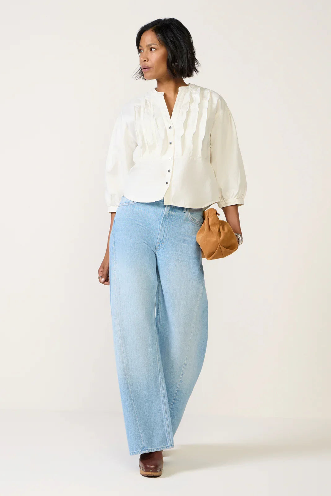 Amelia Ruffle Shirt