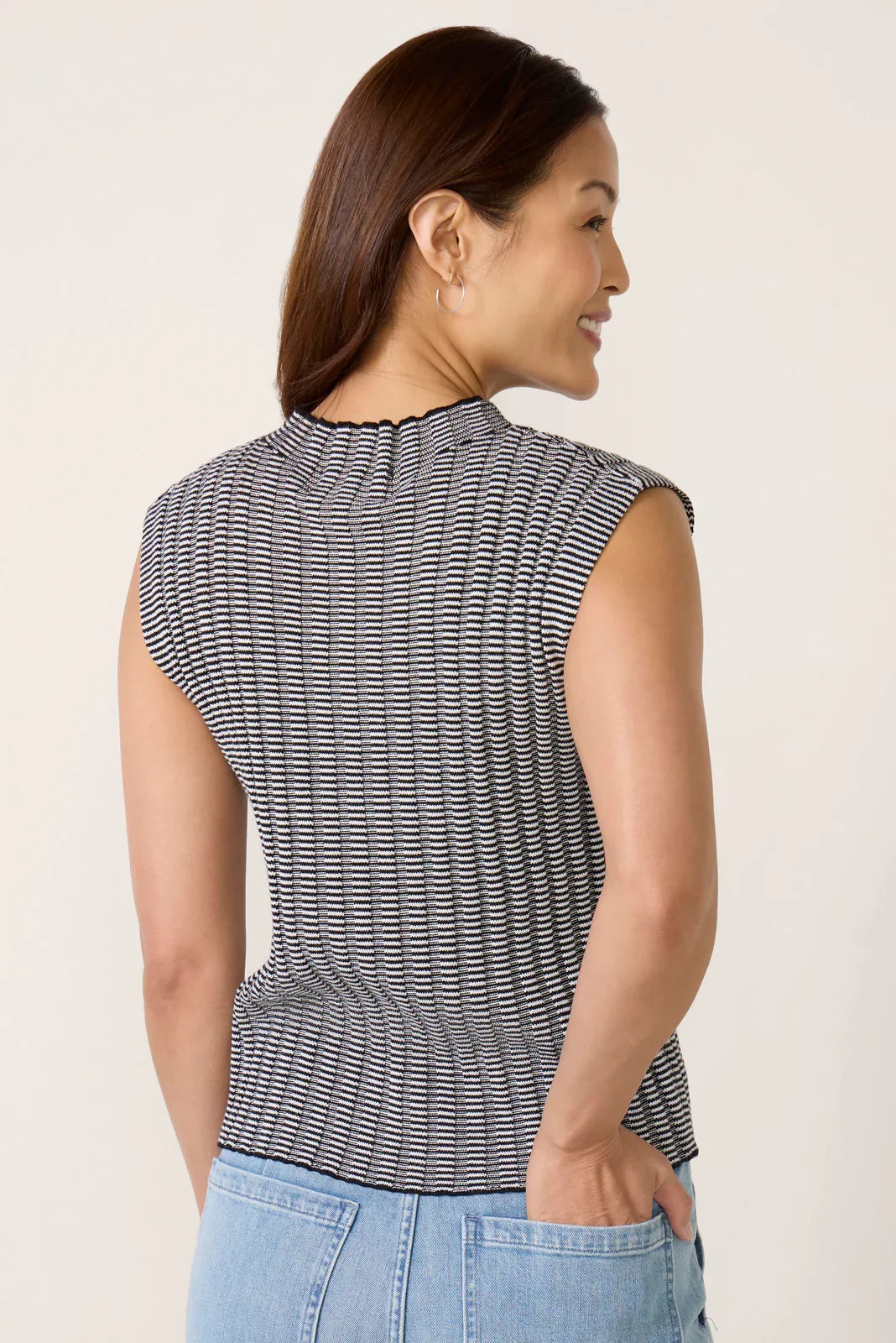 Reagan Cap Sleeve Sweater