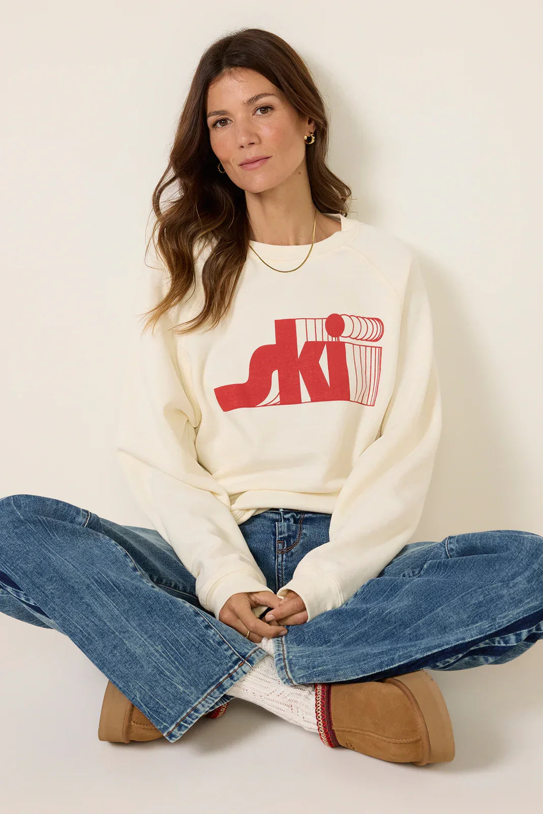 Ski Fleece Crew Sweatshirt