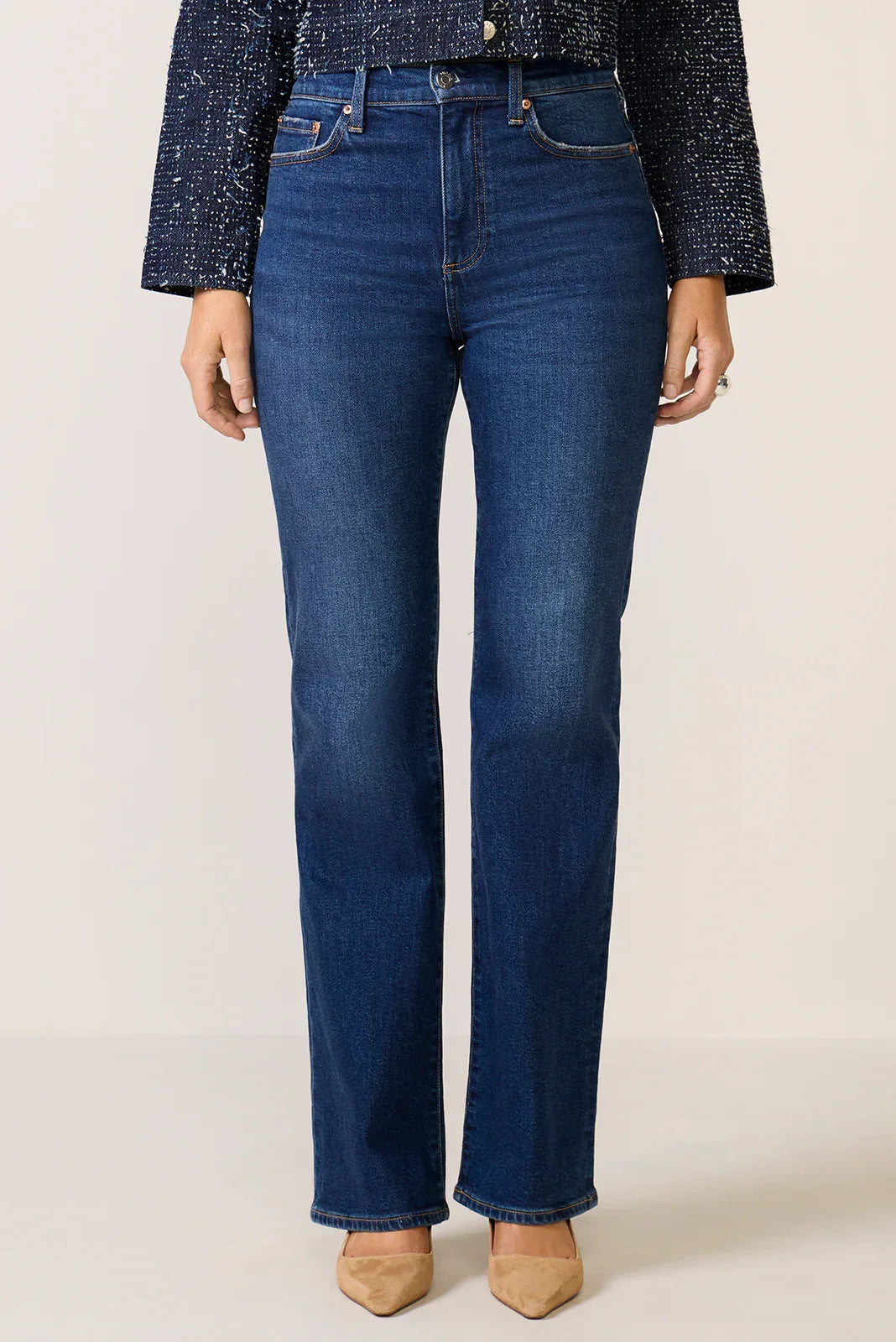 Evie High Rise Slim Bootcut Jean