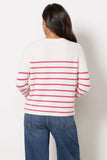 Campbell Cashmere Stripe Pullover