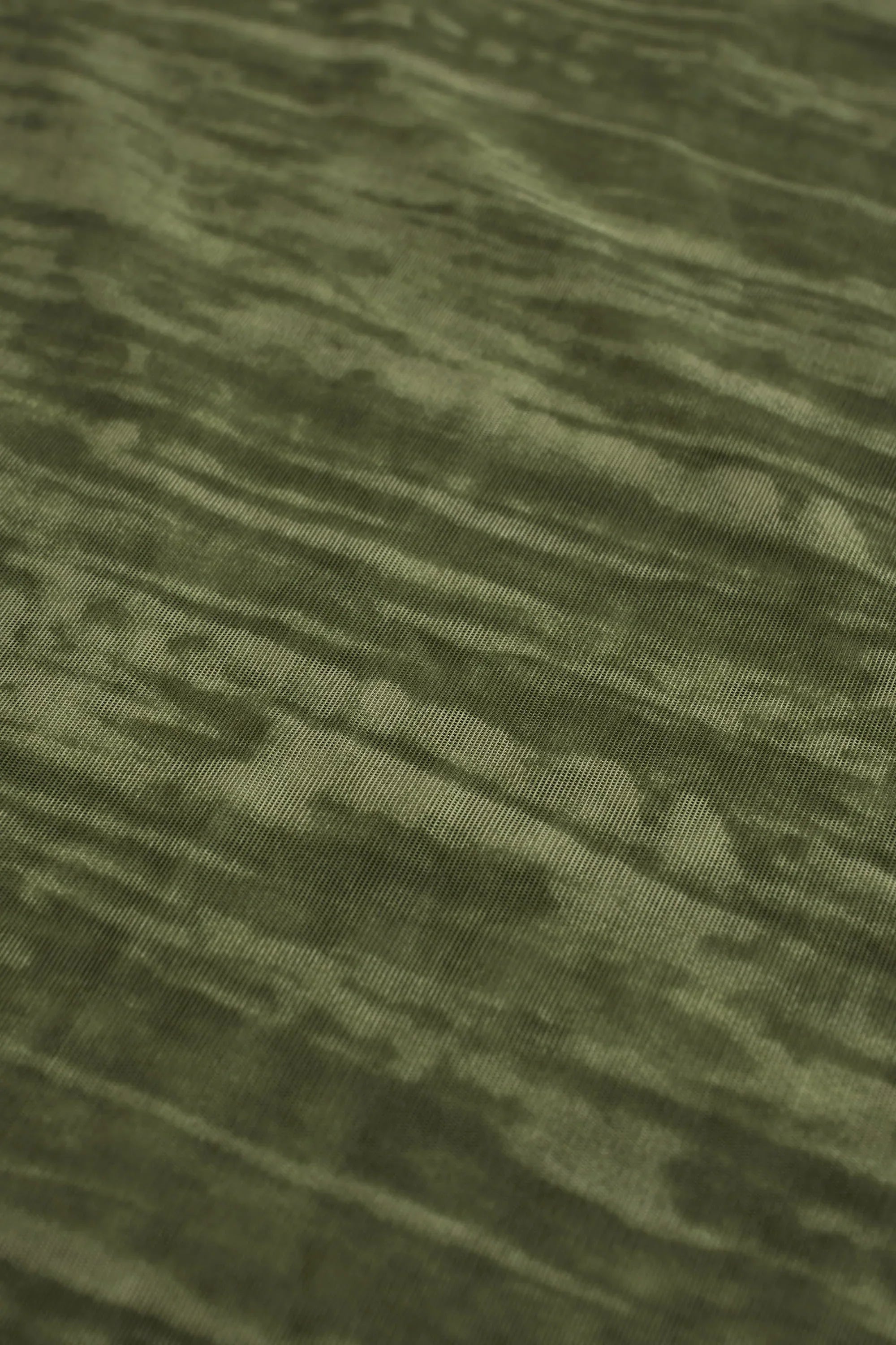 Headscarf in Green Print