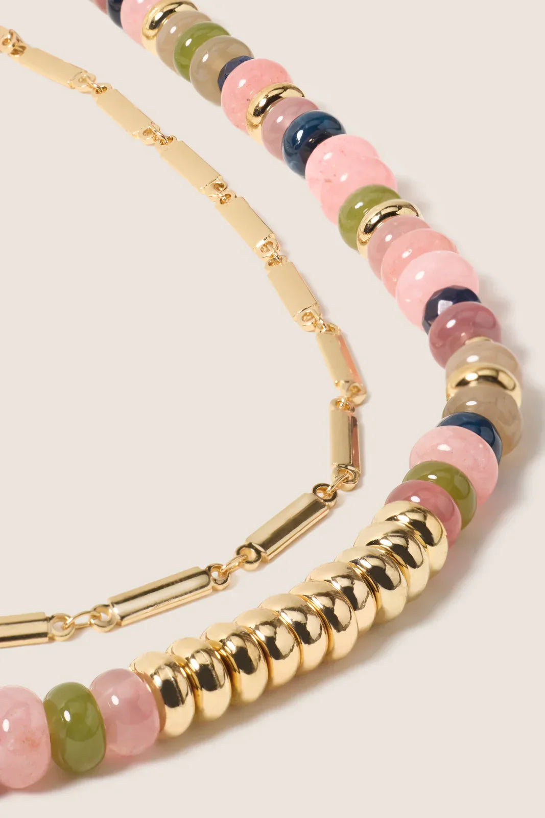 Shaye Stone Layer Necklace