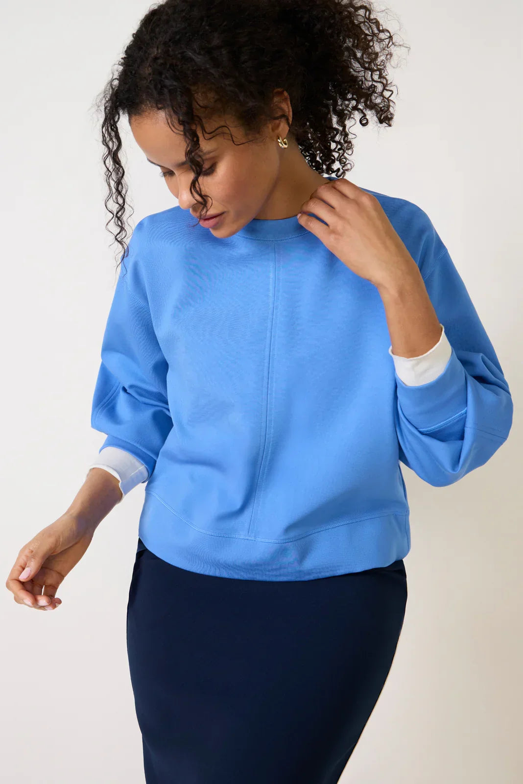 Long Sleeve Crewneck Top