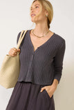Variegated Stripe Cardigan
