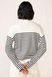 The Knit Rib Stripe Turtleneck