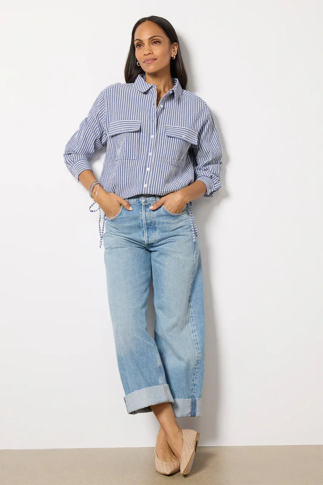 Louise Side Tie Shirt
