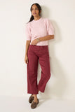 Mason Puff Sleeve Cable Sweater