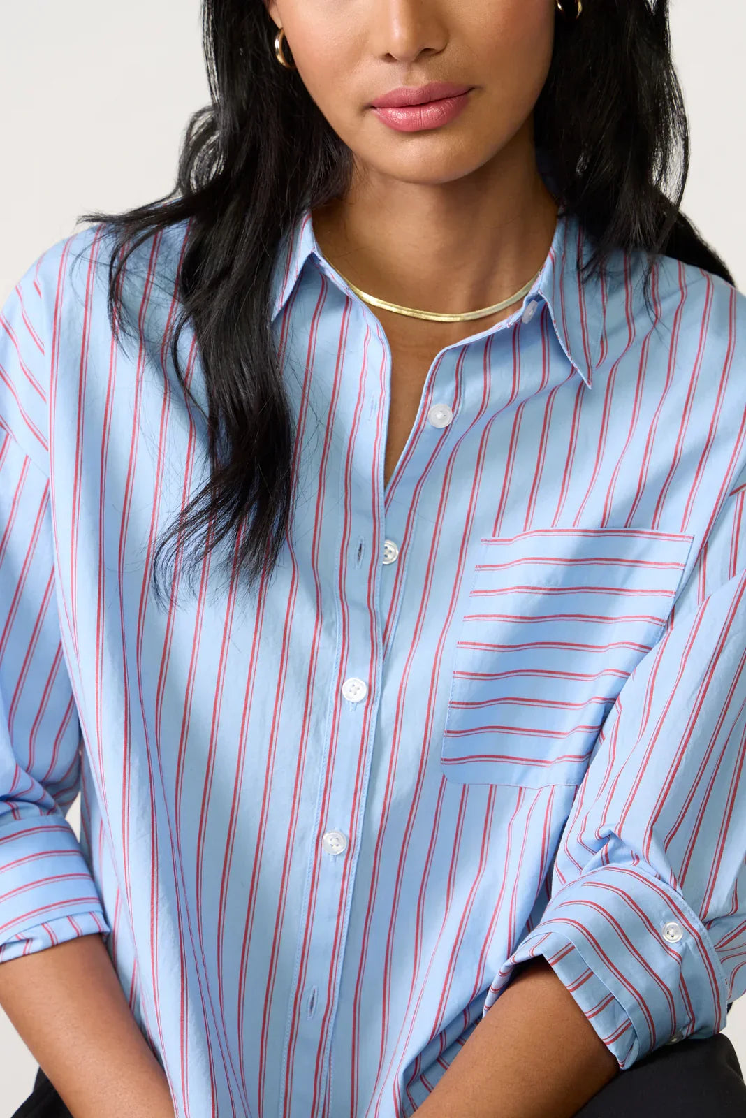 Aiden Crop Shirt