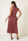 Brina Draped Jersey Dress
