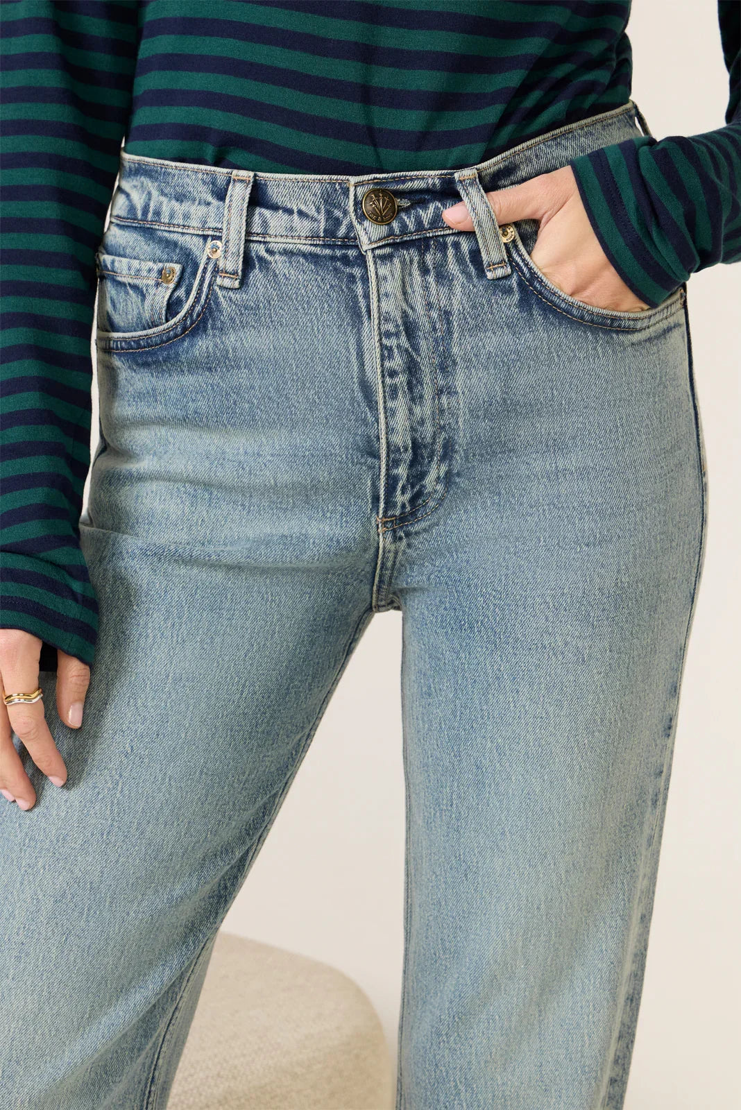 Harlow Ankle Straight Jean