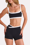 Soft Active Sports Bra in Black
