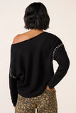 Jessie Whipsitch Off Shoulder Sweater