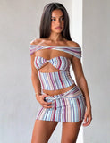 HAZE TWIST TOP VARIEGATED STRIPE