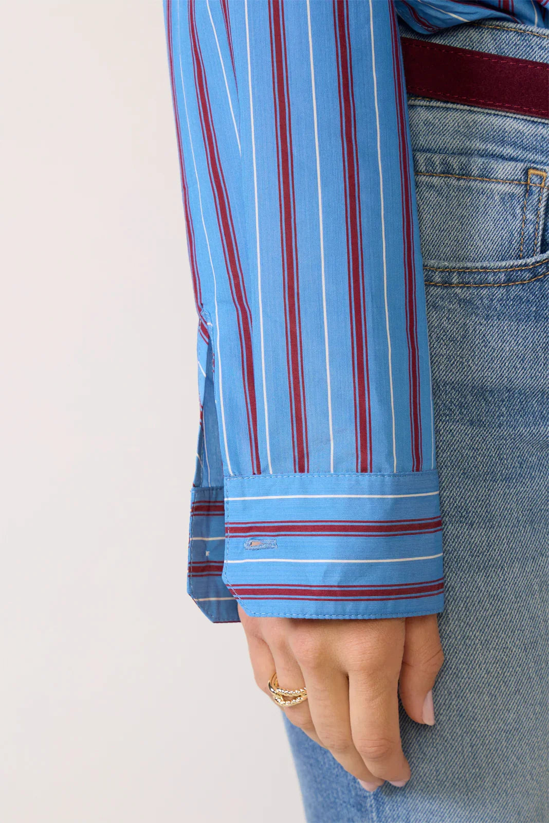 Frankie Stripe Button Down