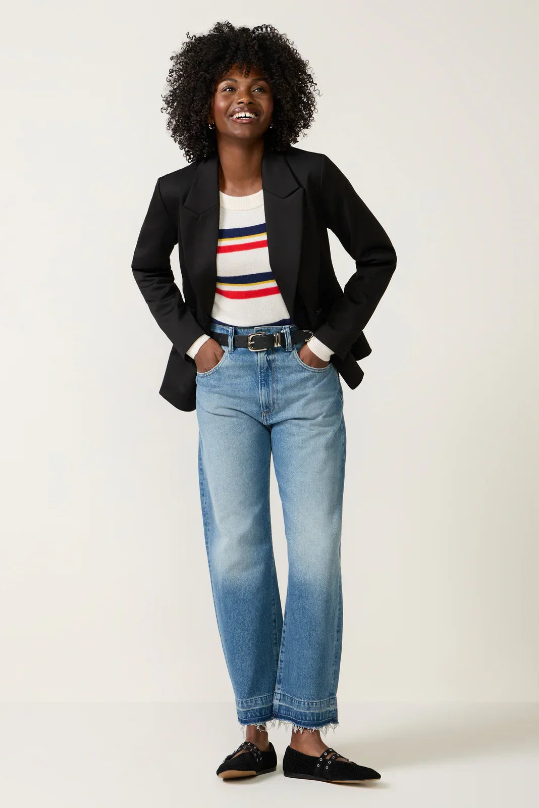 Chrissy Ponte Blazer