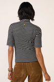 The Rib Knit Stripe Tee