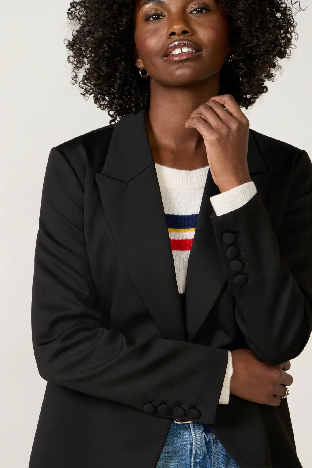 Chrissy Ponte Blazer
