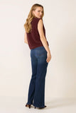 Kimberly Patch Pocket Bootcut Jean