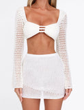 MACAULEY MINI SKIRT WHITE