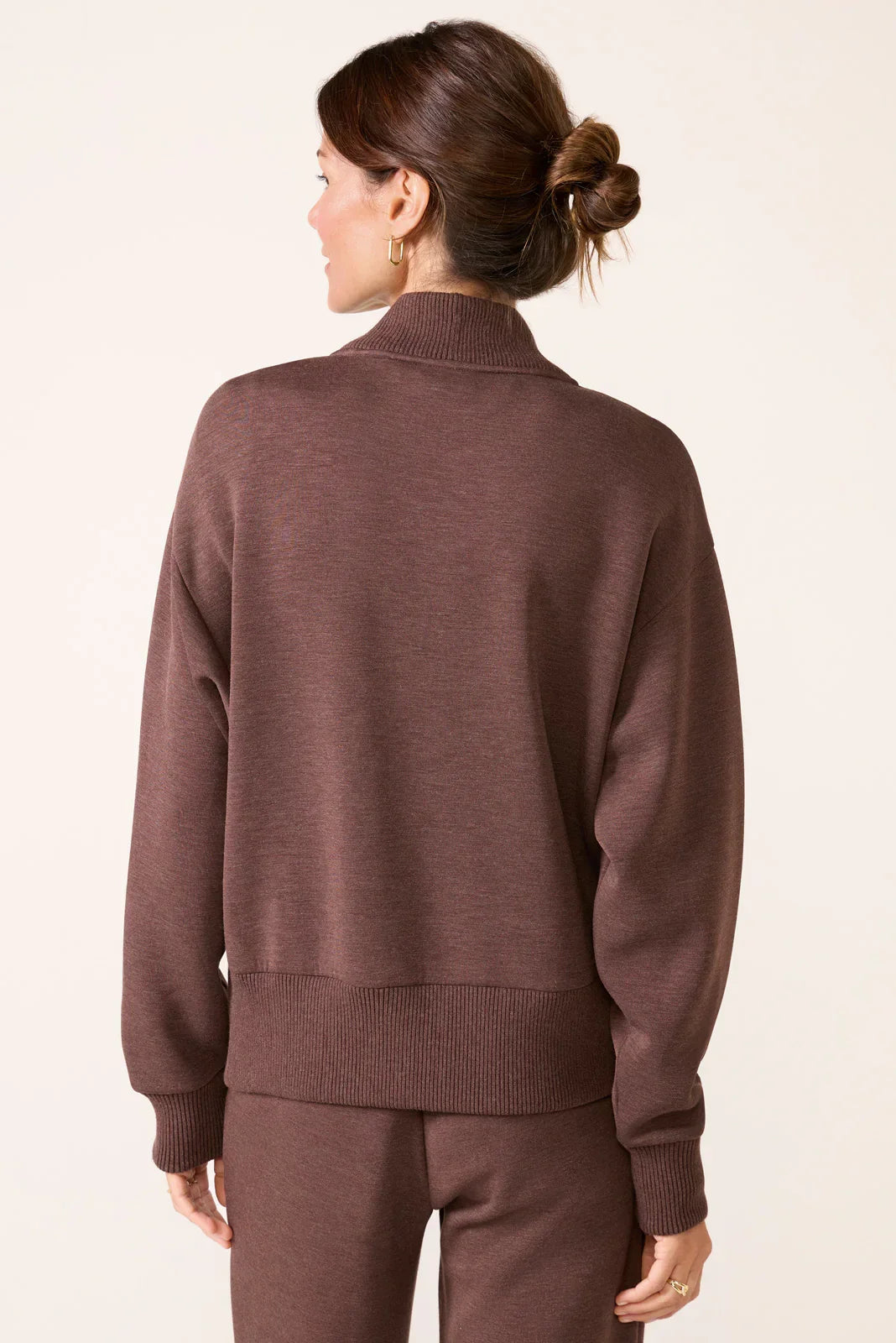 Sally Half Zip Sweat