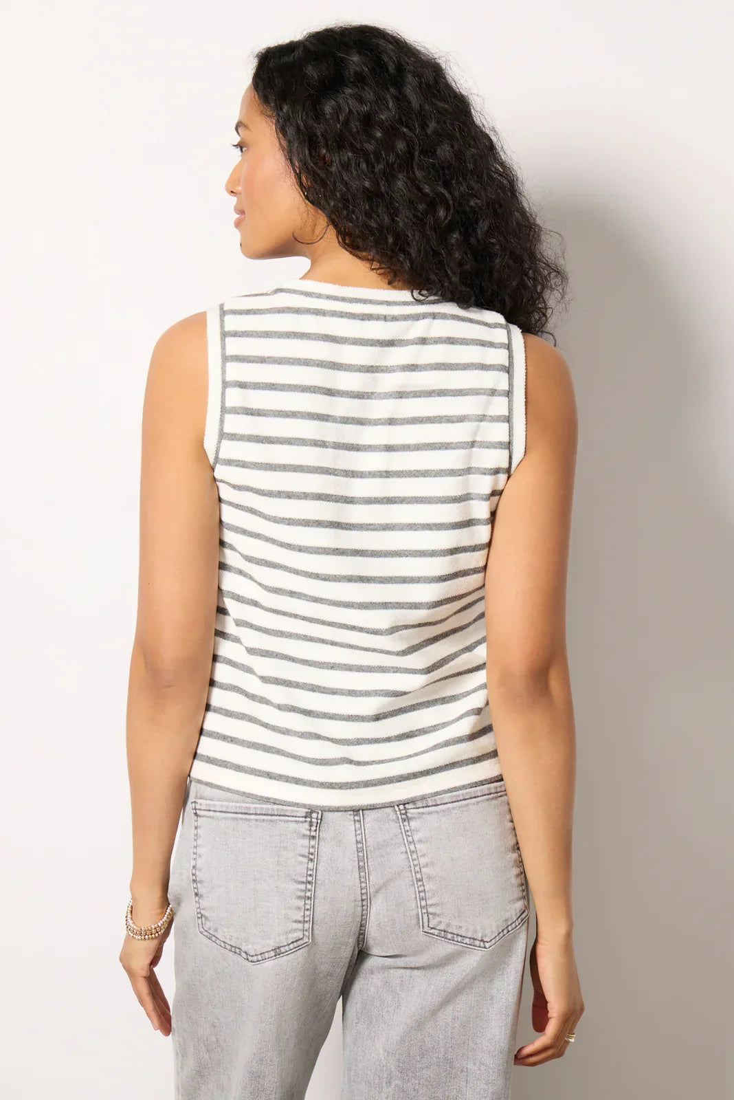 Dani Stripe Vest Top