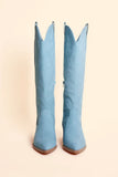 Shania Blue Boots