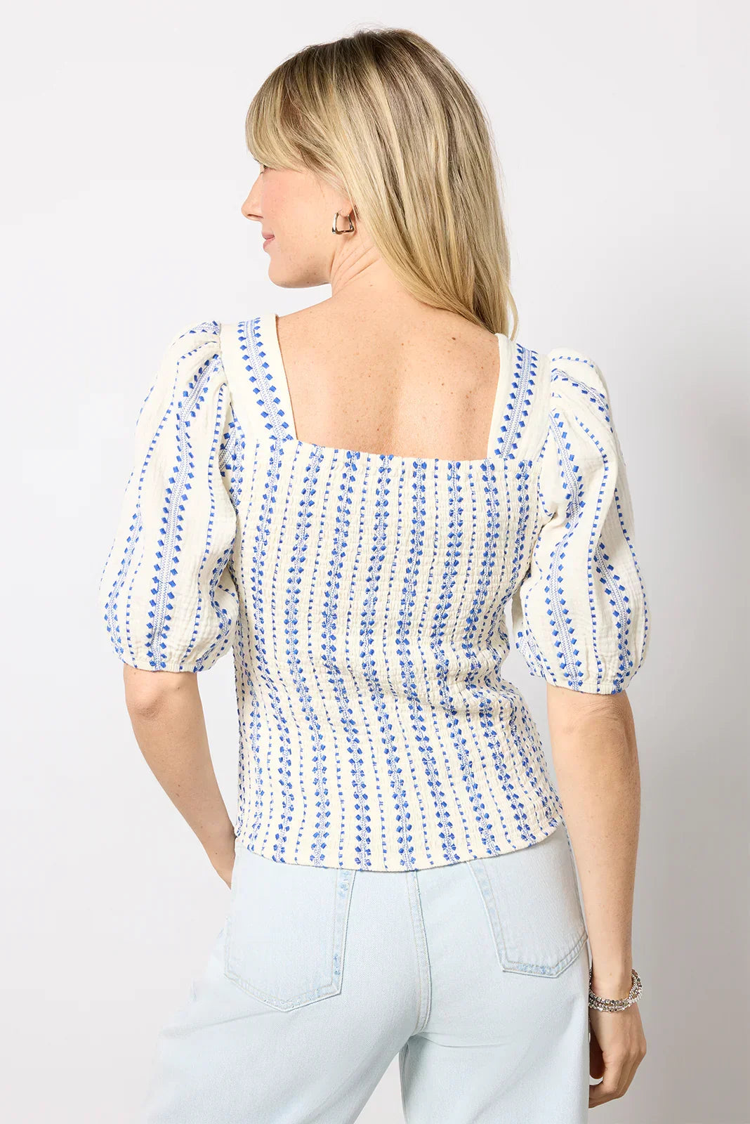 Ellison Smocked Top