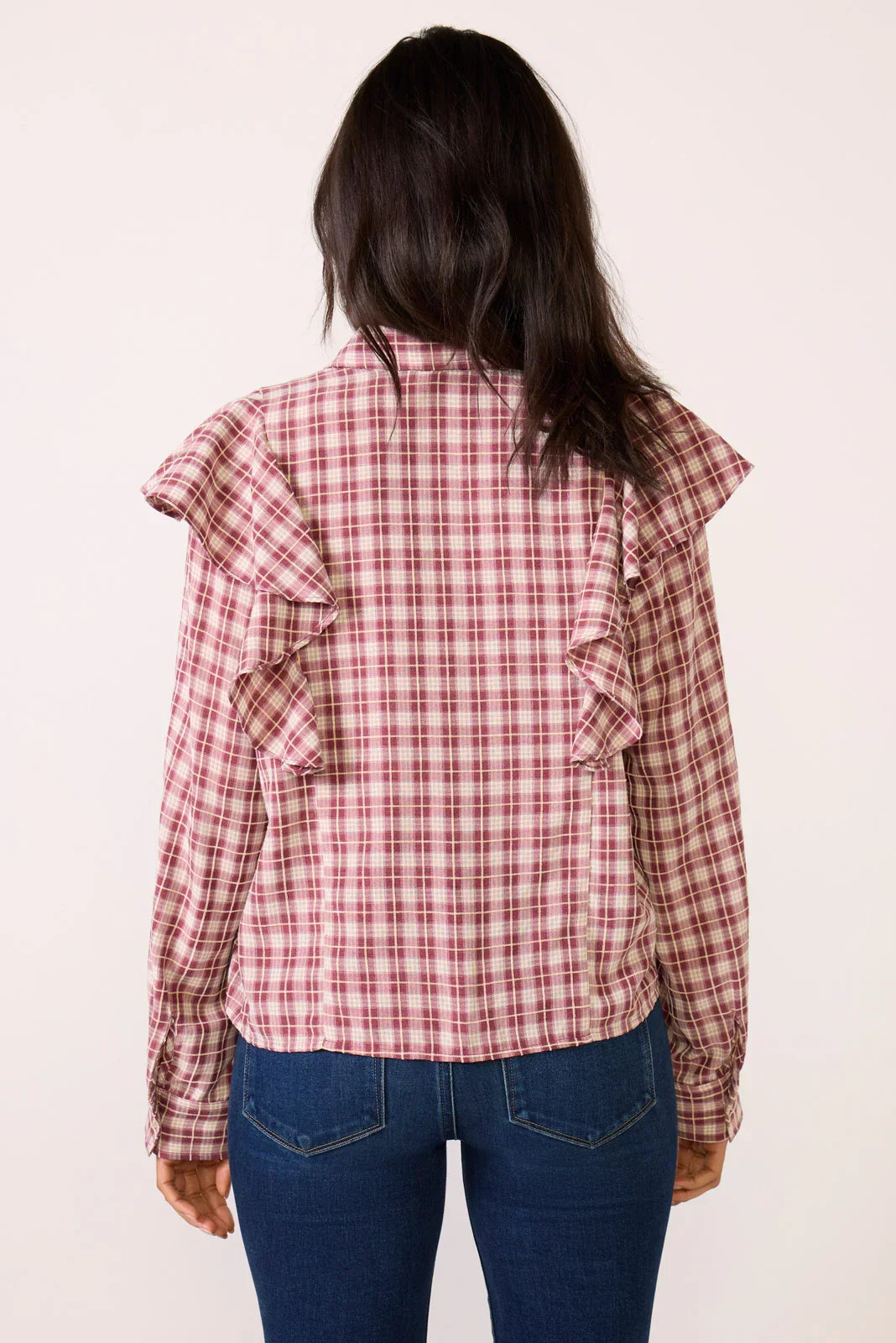 Dru Ruffle Front Shirt