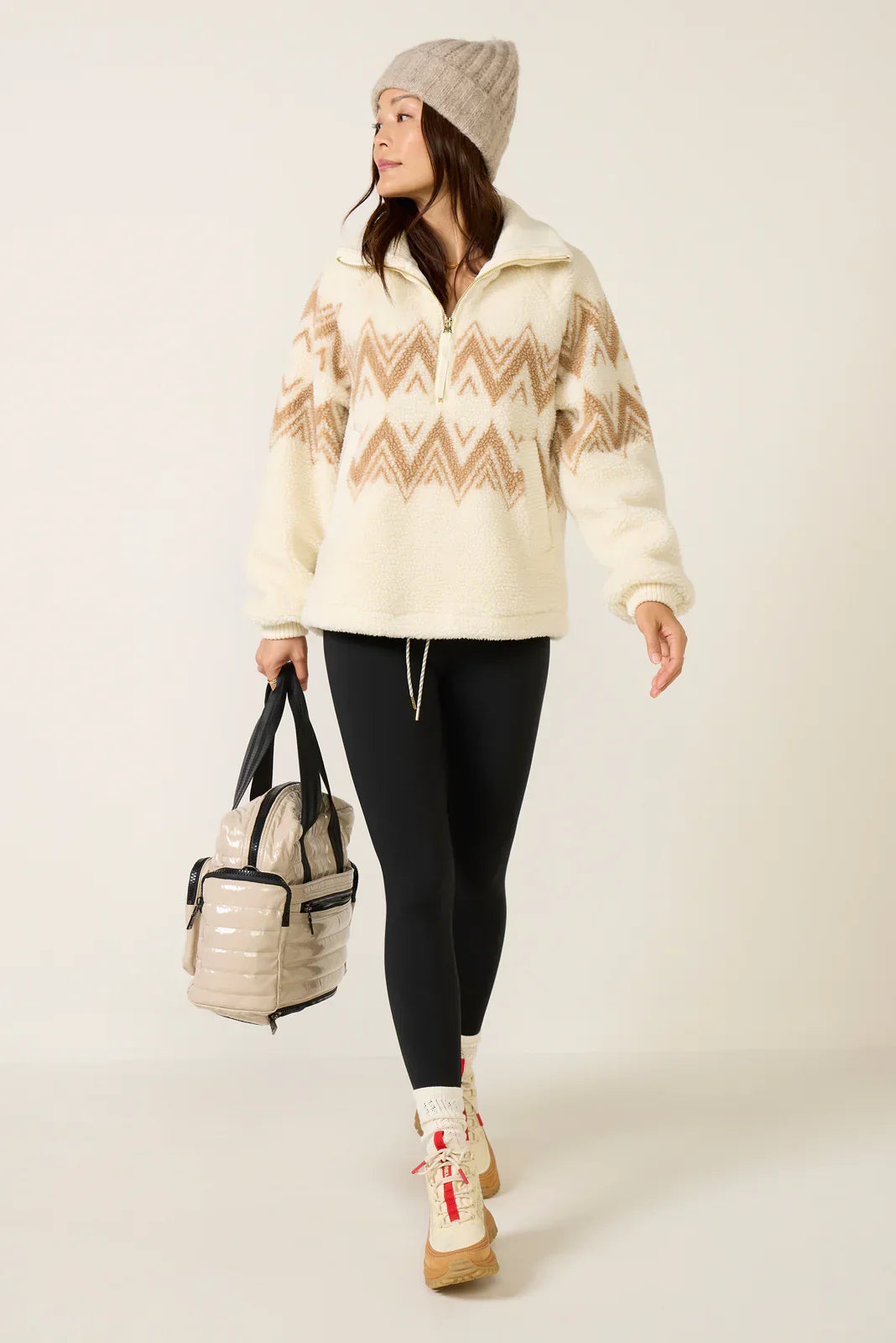 Hendrick Half Zip Sherpa