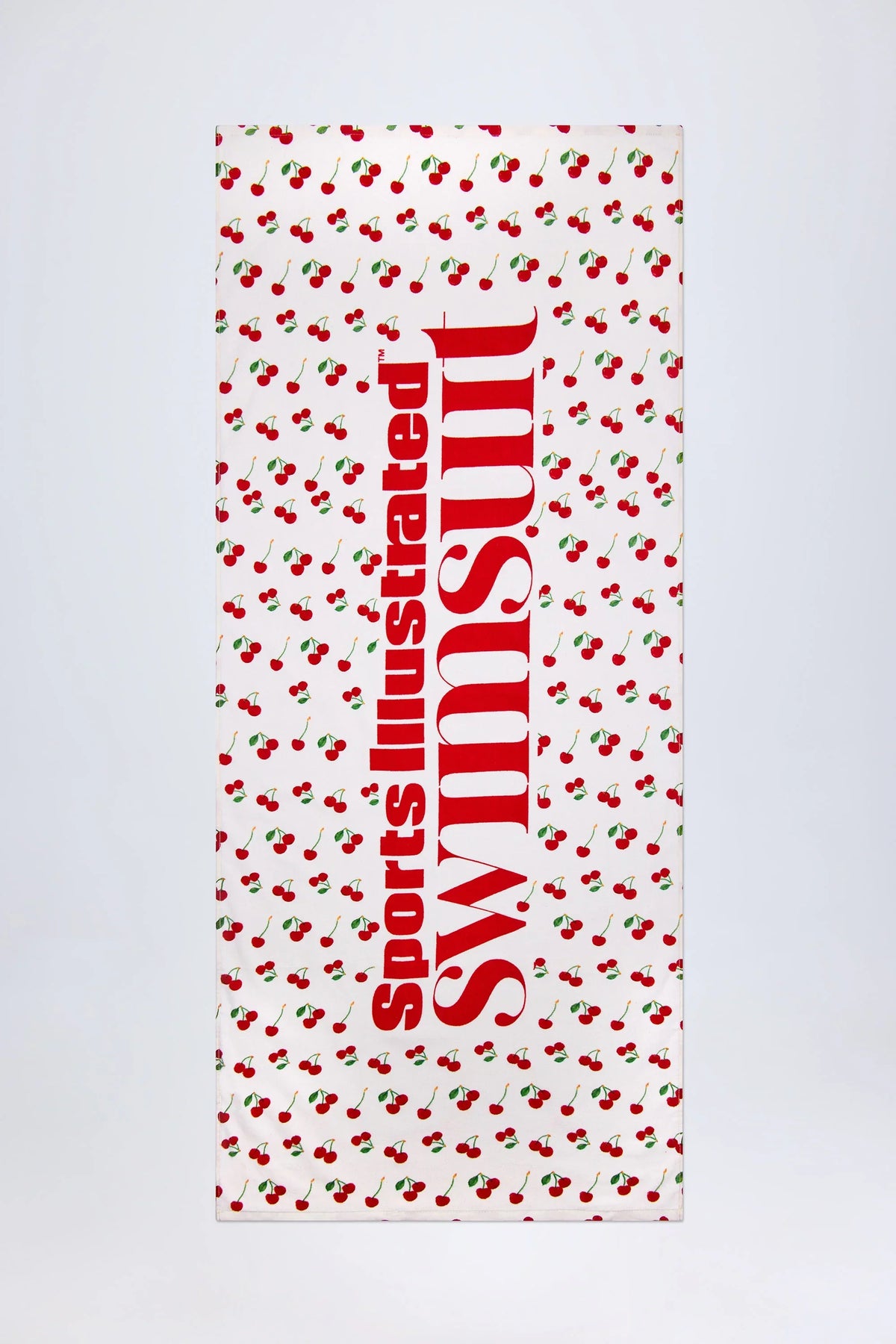 Logo Beach Towel in Cherry Print