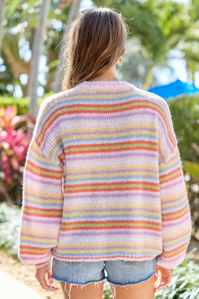 Marissa Multi Striped Cardigan