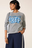 NYC Prep Raglan Crew Sweatshirt